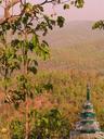 Northern Thailand is all forested, green, hills.